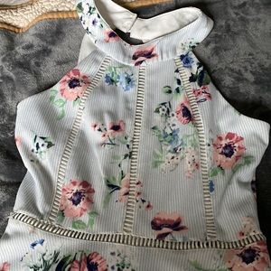 Size 3 fit and flare floral dress